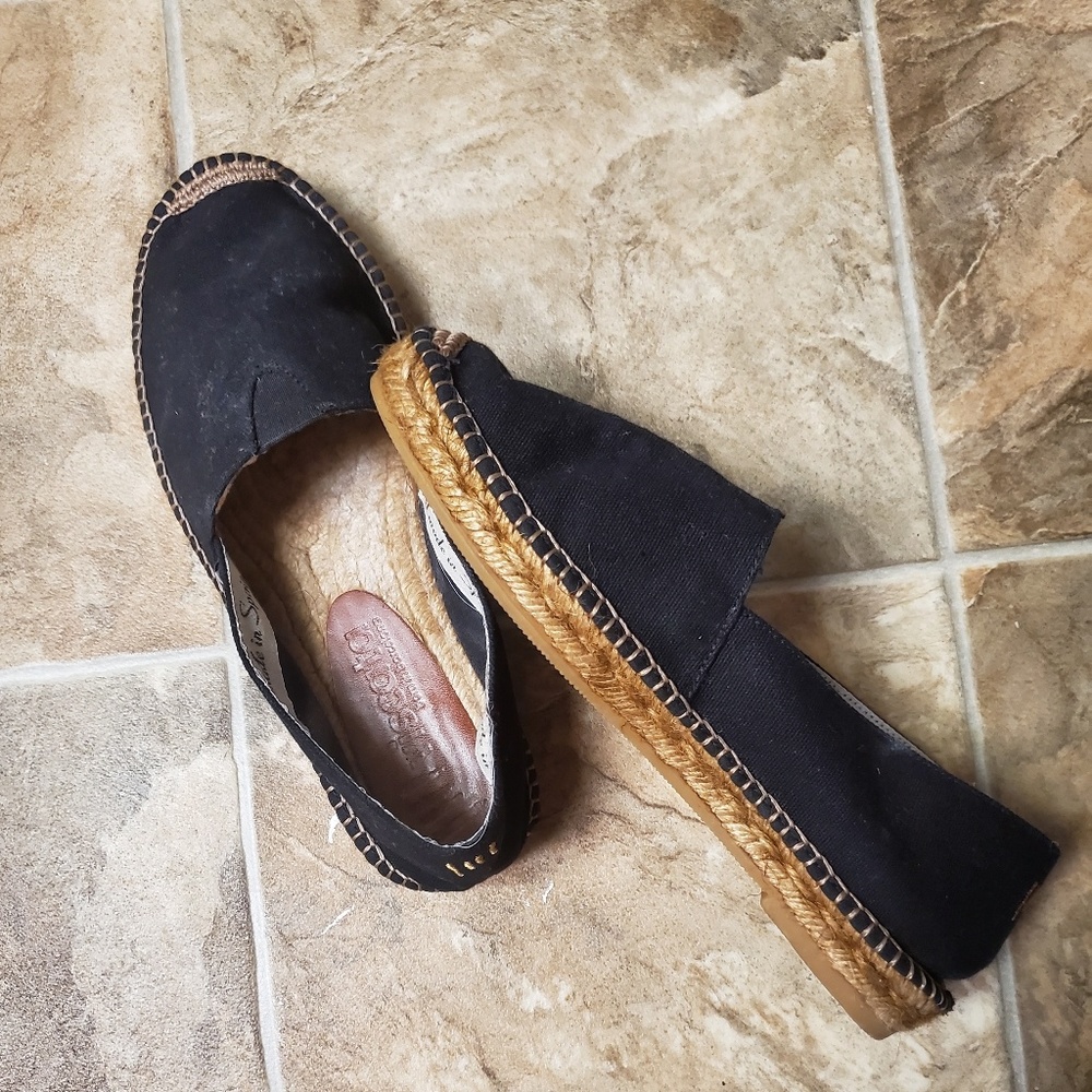Viscata Black Espadrilles